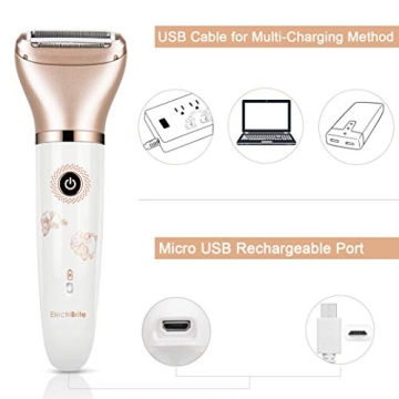 Women's Painless 2-in-1 Electric Shaver & Bikini Trimmer