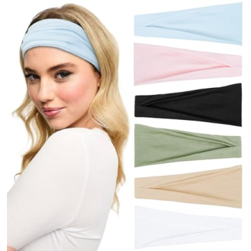 Huachi Headbands for Women Non Slip Women's Fashion Headbands Wide Headbands for Women's Hair Head B...