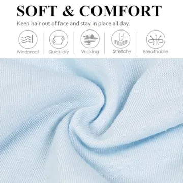 Huachi Comfortable Headbands for Women - Non Slip Style