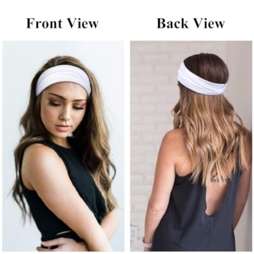 Huachi Comfortable Headbands for Women - Non Slip Style