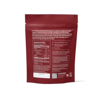 Recovery Gummies Hibiscus Cherry - 30 for Energy Boost