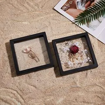 Elegant YITOU Floating Frame Display for Collectibles