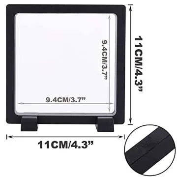 Elegant YITOU Floating Frame Display for Collectibles