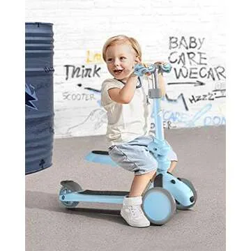 Mountalk Toddler Scooter - 3-Wheel Fun for Kids 1-6