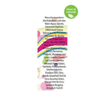 Frilliance Hydrating Facial Mist Spray, Set and Refresh Citrus Rain, Vegan Cruelty Free Hypoallergenic for Teens of All Skin Types, 50 ml / 1.7 fl oz