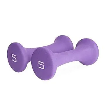 Tone Fitness 20 - Pound Hourglass Dumbbell Weight Set