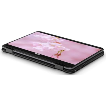 Dell 11" HD IPS Convertible Chromebook with Touchscreen, Intel Quad-Core Processor Up to 2.2GHz, 4GB Ram, 32GB Storage, Ultra-Fast WiFi, Chrome OS, Dark Black (Renewed)