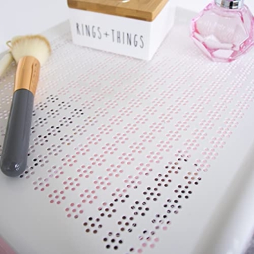 Humble Crew 8 Drawer Storage Cart in Pink for Easy Organization