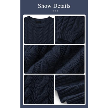 PRETTYGARDEN Women's Oversized Cable Knit Sweater