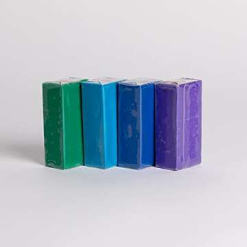 Claytoon Modeling Clay – Cool Tones1 lb Set – for Adult Use Only – Perfect for Claymation, Sto...