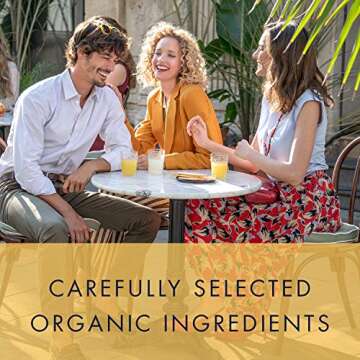 San Pellegrino, Soda Italian Sparkling Aranciata Organic, 6.5 Fl Oz (Pack of 4), Orange