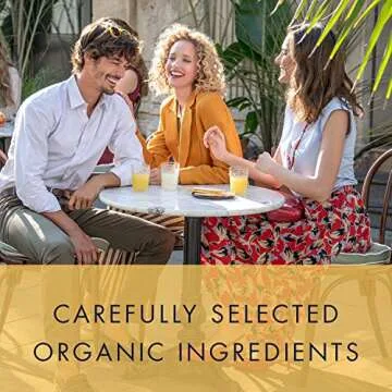 San Pellegrino, Soda Italian Sparkling Aranciata Organic, 6.5 Fl Oz (Pack of 4), Orange