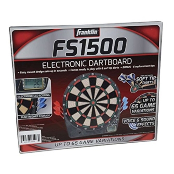 Franklin Sports Electronic Dart Board 65 Game Variations