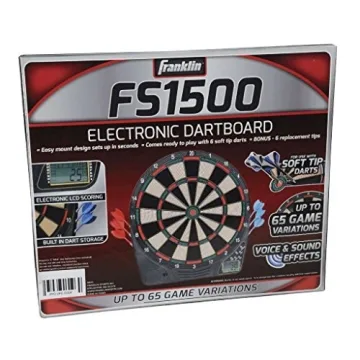 Franklin Sports Electronic Dart Board 65 Game Variations