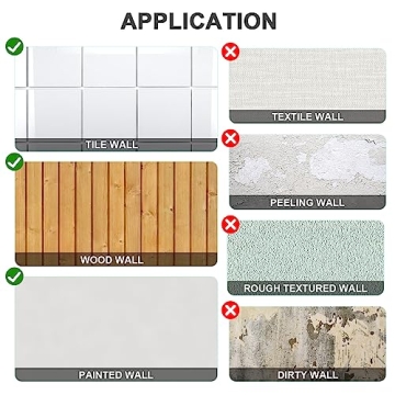 Stylish Aiyome 6 Wooden Photo Frames with Clips