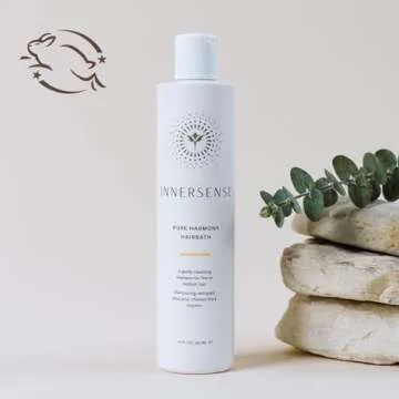 INNERSENSE Organic Beauty - Natural Pure Harmony Hairbath Shampoo | Non-Toxic, Cruelty-Free, Clean Haircare (32oz Refill Pouch)