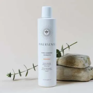 INNERSENSE Organic Beauty - Natural Pure Harmony Hairbath Shampoo | Non-Toxic, Cruelty-Free, Clean Haircare (32oz Refill Pouch)