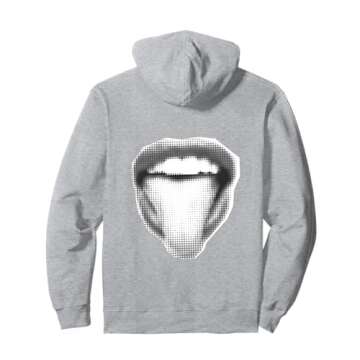 Halftone Pop Art Y2K Vibrant Pullover Hoodie - Unique Style!