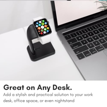 Macally Apple Watch Charger Stand for Series Ultra to 1