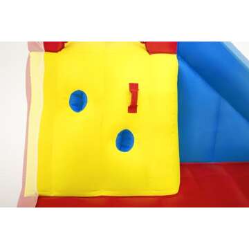 H2OGO! Slidetastic Mega Bouncer Bounce House (9' x 8'5" x 84") | for Indoor and Outdoor Play | Perfect for Kids Ages 3+