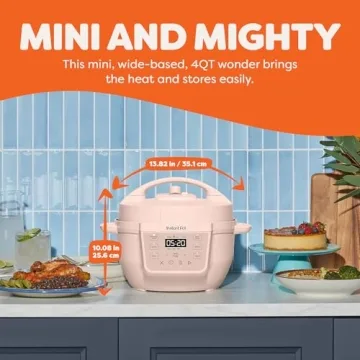 Compact Instant Pot RIO Mini 4QT Multi-Cooker - 7 Functions