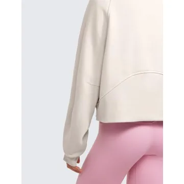 CRZ YOGA Women's Fleece Hoodie Oversized Comfort