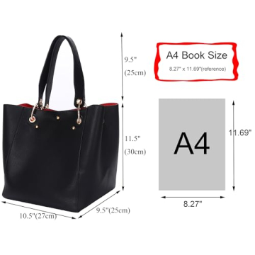 Large Work Tote Bag for Women - SQLP Designer Style