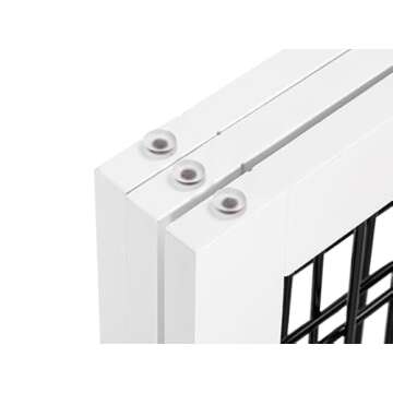 Spirich Freestanding Pet Gate 60" Wide for Dogs