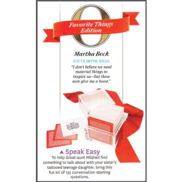 TableTopics - The Original - Conversation Starter Cards - 135 Questions to Break the Ice & Build Connection with Friends, Family, Workmates at Home, Parties, & Meetings