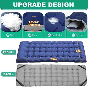 Heavy Duty LILYPELLE Folding Camping Cot with Carry Bag