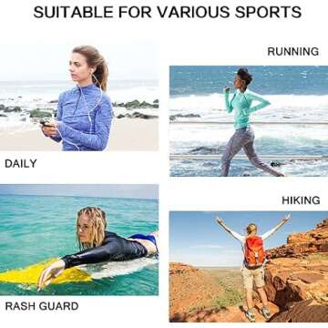 Willit Women's UPF 50+ Sun Protection Hoodie SPF Shirt long sleeve Hiking Fishing Outdoor Shirt Lightweight Hoodie White L