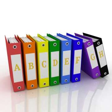 10 Sheets Vinyl Letter Stickers, 1200 Pcs Self-Adhesive Number and Alphabets Stickers, Mailbox Numbers Stickers for Signs, Window, Door, Cars, Trucks, Home, Business, Address Number (Yellow, 1 Inch)