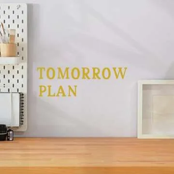 10 Sheets Vinyl Letter Stickers, 1200 Pcs Self-Adhesive Number and Alphabets Stickers, Mailbox Numbers Stickers for Signs, Window, Door, Cars, Trucks, Home, Business, Address Number (Yellow, 1 Inch)