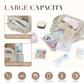 Missnine Clear Anti-theft Backpack for Events & Sports