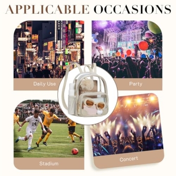 Missnine Clear Anti-theft Backpack for Events & Sports