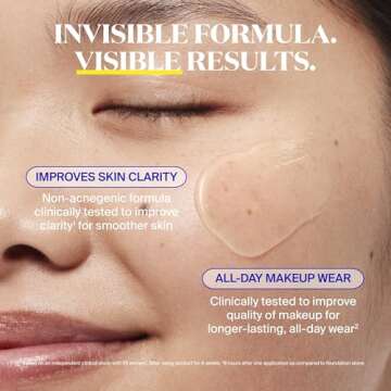 Supergoop! Unseen Sunscreen SPF 50 Invisible Sun Protection for Face - Broad Spectrum Face Sunscreen + Makeup-Gripping Primer - Weightless, Scentless, Oil Free - For All Skin Types - 1.7 fl oz