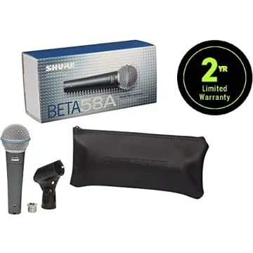Shure BETA 58A Vocal Microphone for Exceptional Sound Quality
