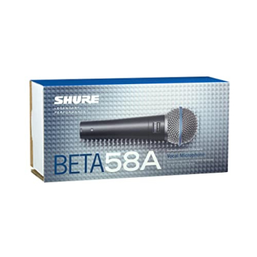 Shure BETA 58A Vocal Microphone for Exceptional Sound Quality