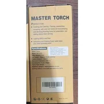 CORKAS Butane Torch - Professional Culinary Cooking Tool