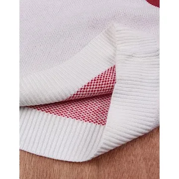 Alsol Lamesa Cute Heart Sweater for Women - Cozy Style