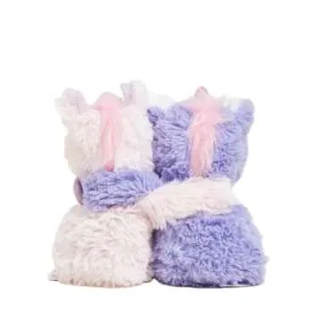 Warmies Hugs Unicorn Microwavable, Hot or Cold for Cool Relaxation and Warm Relief, Lavender Scented Cozy Plush Animal