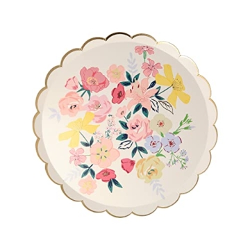 Meri Meri Floral Paper Plates for Stylish Parties