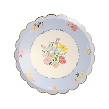 Meri Meri Floral Paper Plates for Stylish Parties