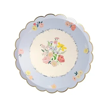 Meri Meri Floral Paper Plates for Stylish Parties