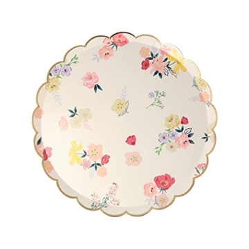 Meri Meri Floral Paper Plates for Stylish Parties
