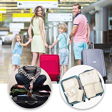 VAGREEZ Packing Cubes for Effortless Travel Organization