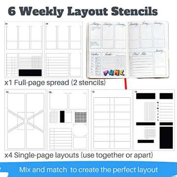 Practical Planner Dotted Journal Kit - 67 Piece Set