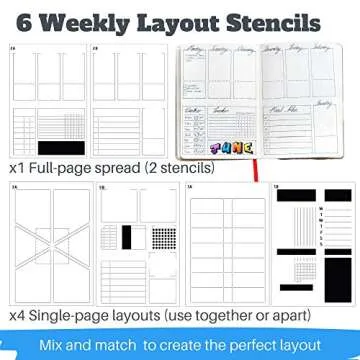 Practical Planner Dotted Journal Kit - 67 Piece Set