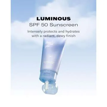 Then I Met You Essence Light Sunscreen, Broad Spectrum SPF 50 Lotion PA+++, with Hyaluronic Acid, Vegan, Cruelty-Free, 1.69 oz