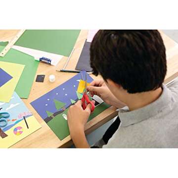 Pacon 103029 Tru-Ray Construction Paper, 76 lbs., 9 x 12, Black, 50 Sheets/Pack